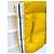 Gilet imbottito Moncler Genius Palm Angels Roadman Giallo - vista 4