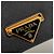 Prada Borsa a tracolla Saffiano Triangle Logo Flap Chain Nero - vista 7