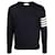 Thom Browne Argyle-Strickpullover aus Merinowolle Schwarz  - Ansicht 4
