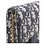 Dior Mini borsa a tracolla Oblique Saddle Gold Chain Blu - vista 4