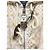 Louis Vuitton Parka corta Monogram Champaigne Flower Tile Blanco - vista 4