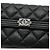 Chanel Cartera larga Silver Boy negra de Black Caviar Negro - vista 5