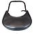 Céline Borsa Hobo Aby Medium in pelle nera Borsa a tracolla Nero - vista 2