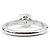 Cartier Solitär-Diamantring Silber - Ansicht 3