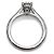 Cartier Solitär-Diamantring Silber - Ansicht 4