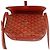 Borsa a tracolla Belvedere PM Rossa Goyard Canvas PVC Rosso - vista 5