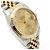 Rolex Orologio Combo Datejust da Uomo con Diamanti Originali Giallo - vista 12