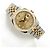 Rolex Orologio Combo Datejust da Uomo con Diamanti Originali Giallo - vista 21