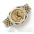 Rolex Orologio Combo Datejust da Uomo con Diamanti Originali Giallo - vista 22