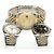 Rolex Orologio Combo Datejust da Uomo con Diamanti Originali Giallo - vista 24