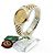 Rolex Orologio Combo Datejust da Uomo con Diamanti Originali Giallo - vista 5
