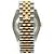 Rolex Orologio Combo Datejust da Uomo con Diamanti Originali Giallo - vista 8