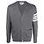 Thom Browne Merinowolle-Cardigan Braun - Ansicht 2