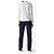 Loro Piana Pantalones de algodón para mujer HORSEY Azul - vista 10
