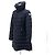 Moncler Flamette Lange Daunenjacke Navy - Ansicht 2