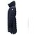 Moncler Flamette Lange Daunenjacke Navy - Ansicht 6