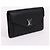 Louis Vuitton Portafoglio lungo da donna Lockme nero - vista 4