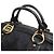 Gucci Borsa tote in jacquard nero - vista 6