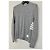 Thom Browne Side Diagonal Wool T-Shirt - view 4