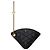 Portafoglio monete SADE TRIANGLE in agnello Saint Laurent AAAJU Nero - vista 11