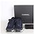 Chanel Sneaker in maglia e scamosciato blu navy - vista 2