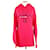 Balenciaga Kapuzenpullover mit besticktem Logo Schwarz