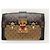 Louis Vuitton Borsa a Spalla Monogram Petite Malle Trunk Marrone - vista 2