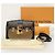 Louis Vuitton Borsa a Spalla Monogram Petite Malle Trunk Marrone - vista 8