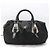 Prada Pocono Fabric Nylon Tote Bag Black Schwarz