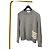 Thom Browne Diagonale Mohair-Strick grau Braun