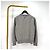 Thom Browne Diagonale Mohair-Strick grau Braun - Ansicht 3
