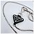 Prada Triangle Logo Metal Keyring Steel Multiple colors - view 3