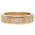 Bulgari Rose Gold Diamond Essential Band Ring Pink