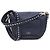 Valentino Bolsa transversal Rockstud meia lua com aba Azul - vista 3