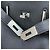 Hermès Kelly Hackado PM Black con incisione argentata Nero - vista 7