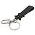 Louis Vuitton LV Aerogram Bag Charm Keyring Key Holder Black