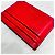 Valentino Portacarte Red Rockstud Rosso - vista 4