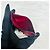 Valentino Portacarte Red Rockstud Rosso - vista 5