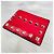 Valentino Portacarte Red Rockstud Rosso - vista 6
