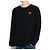 Comme Des Garcons Rundhals-Strickpullover mit rotem Patch für Herren (Schwarz) BLACK