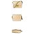 Céline Borsa a tracolla Triofe in pelle di vitello sottile (Oat Beige) Arancione - vista 2