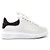 Sneakers Oversole Crystal Alexander McQueen Argento