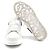 Sneakers Oversole Crystal Alexander McQueen Argento - vista 6