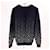 Louis Vuitton Gradient Black Monogram Strick Schwarz  - Ansicht 2