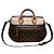 Louis Vuitton Borsa a mano Eden MM in tela Monogram, Borsa a tracolla Rosso - vista 3