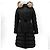 Moncler Chloe Damen Lang Daunenjacke Schwarz - Ansicht 2