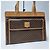 Céline Borsa shopper Triomphe Macadam con taschino Borsa a tracolla Marrone - vista 4
