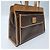 Céline Borsa shopper Triomphe Macadam con taschino Borsa a tracolla Marrone - vista 5