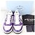 Prada Sneakers Downtown in pelle viola Porpora - vista 2