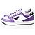 Prada Sneakers Downtown in pelle viola Porpora - vista 5
